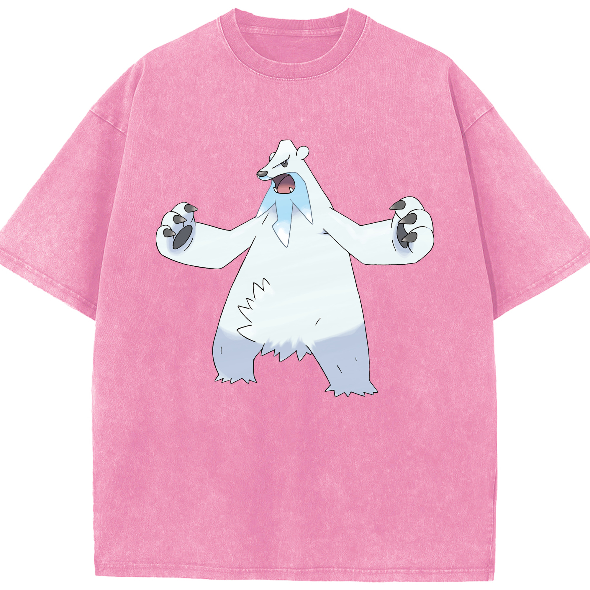 （画像用） ポケットモンスター Pokémon 綿100% ヴィンテージ風 半袖Tシャツ（フロントプリント）